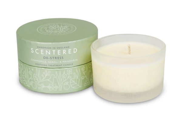 scentered de-stress travel candle